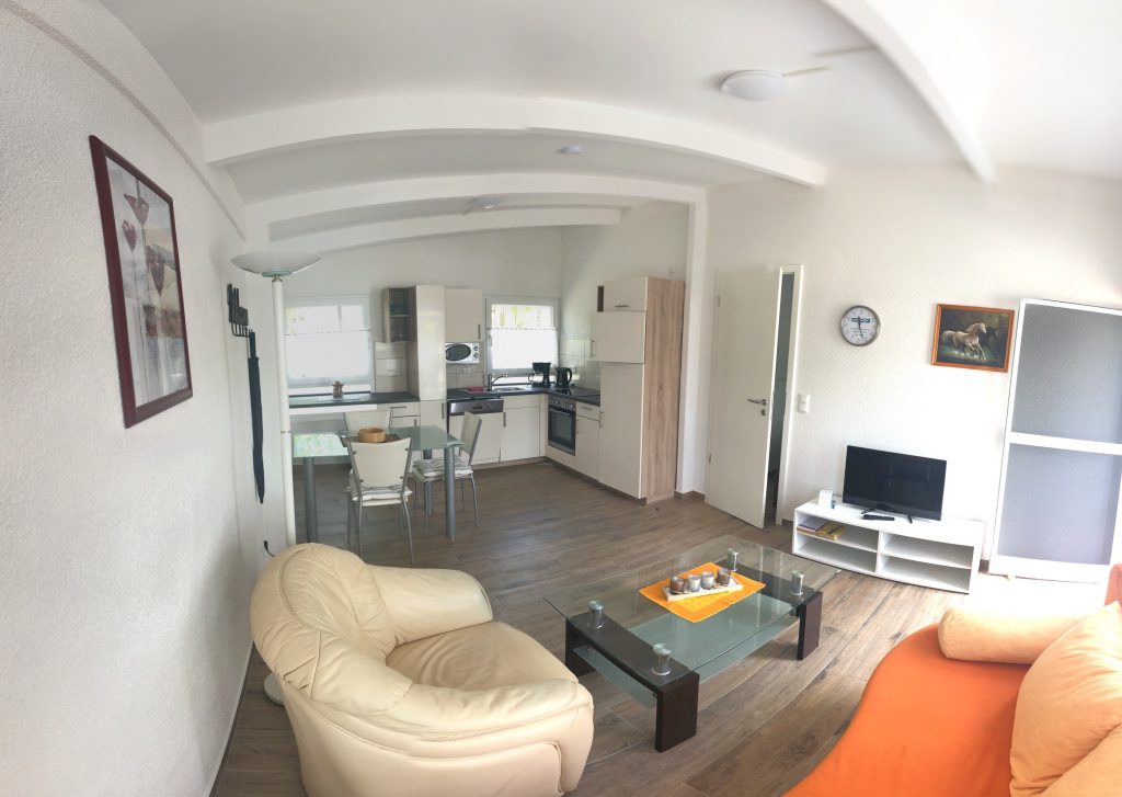 Wohn- Schlafbereich mit Küche